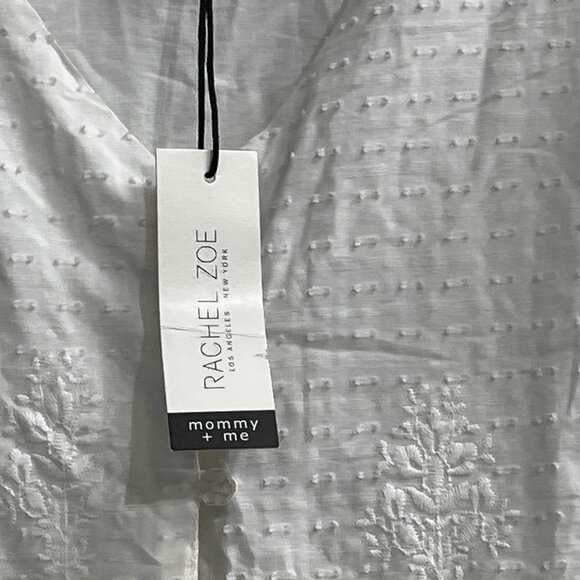 Rachel Zoe Dress 2 White Crochet Tiered Maxi Cottagecore Boho‎ Coquet Wedding - Picture 3 of 9